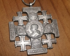 Pilgerkreuz jerusalem silber gebraucht kaufen  Hamburg