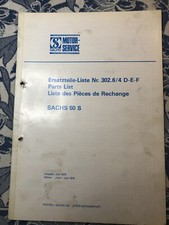 Ersatzteilliste sachs ausgabe gebraucht kaufen  Delmenhorst
