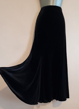 Black long velvet for sale  REDRUTH