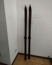 Coppia sci legno usato  Zafferana Etnea