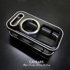 JDM aba cromada piano preto luxo porta-copo bebidas carro instrumento mesa comprar usado  Enviando para Brazil