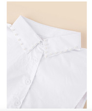Damen krageneinsatz weiß gebraucht kaufen  Jüchen