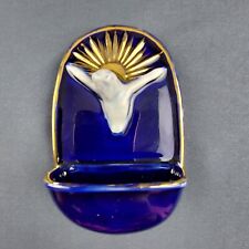 Bénitier porcelaine bleu d'occasion  Flavy-le-Martel