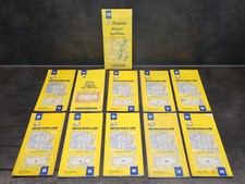 Lot cartes routières d'occasion  Strasbourg-