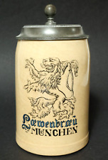 Antiguo Jarra De Cerveza Löwenbräu Cervecería Löwen Bräu Múnich comprar usado  Enviando para Brazil
