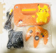 Console Nintendo 64 Pikachu Edition sem caixa laranja e amarelo NUS-101 com 1 controle comprar usado  Enviando para Brazil