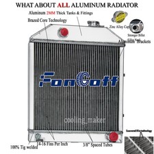 Row radiator tractor for sale  Fontana
