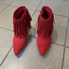 Stiefeletten rot gebraucht kaufen  Mülheim an der Ruhr