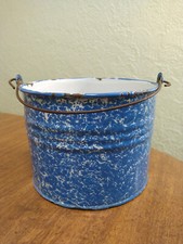 Antique graniteware blue for sale  Roanoke