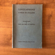 Corso inglese vocabolario usato  Roma