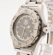Vintage [N ESTADO PERFEITO] TAG Heuer 3000 932.213 200M Relógio Unissex Quartzo Mostrador Cinza JAPÃO comprar usado  Enviando para Brazil