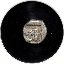 MYSIA, Kyzikos. Século V a.C. Diobol de prata, javali/leão, NGC XF comprar usado  Enviando para Brazil