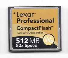 Lexar professional 512mb for sale  Lincoln