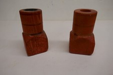 Red wooded candlestick for sale  Augusta
