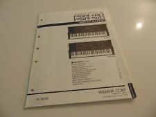 Yamaha Portatone PSR-410 PSR-510 Teclado Serviço Reparação Manual Esquema comprar usado  Enviando para Brazil