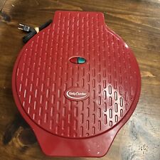 Máquina de fazer pizza Betty Crocker BC-2958CR vermelha 1440 Watts 2,3 metal plástico comprar usado  Enviando para Brazil