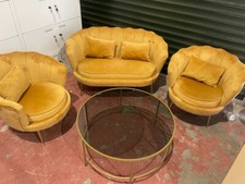 Piece suite velvet for sale  SHEFFIELD