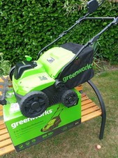 Greenworks akku vertikutierer gebraucht kaufen  Meerbusch-Strümp,-Osterath