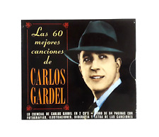 Carlos Gardel 60 Best Songs 2 Cd + Book Ltd Edt Deluxe Boxset Argentina Tango NM comprar usado  Enviando para Brazil