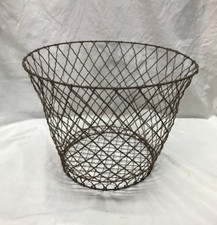 Usado, Antiga lata de lixo vintage 11" fio alto padrão diamante 998-25B comprar usado  Enviando para Brazil