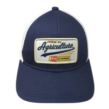 Chapéu caminhoneiro Pride In Agriculture pneus Les Schwab Snapbuck azul tamanho único 6 painel comprar usado  Enviando para Brazil