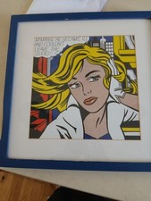 Lichtenstein maybe framed for sale  WAKEFIELD