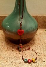 Beautiful leather heart for sale  Winter Haven