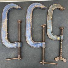 Vintage record clamps for sale  CHRISTCHURCH