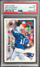 1995 Score Draw Bledsoe Promo Front #42 PSA 10 gemas como nuevo ~ Pop 2 - No hay otros segunda mano  Embacar hacia Mexico
