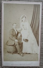 Cdv couple mariés. d'occasion  Ars-sur-Moselle