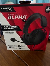 HyperX Cloud Alpha S fone de ouvido supra-auricular para jogos com fio - preto NOVO ABERTO caixa dupla comprar usado  Enviando para Brazil