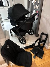 Bugaboo fox black for sale  WOODFORD GREEN