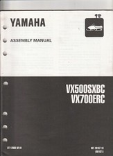Manual de montagem Yamaha VX500SXBC, VX700ERC ILUMINADO-12668-02-01 comprar usado  Enviando para Brazil
