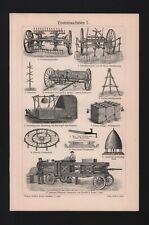 Lithografie 1908 ernte gebraucht kaufen  Leipzig