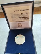 Medaglia argento mondiali usato  Zoagli