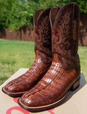 Stivali cowboy lucchese usato  Spedire a Italy