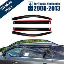 para 2008-13 Toyota Highlander viseiras de janela estilo fino protetor solar chuva  comprar usado  Enviando para Brazil