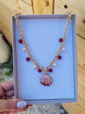 Collana conchiglia ceramica usato  Francofonte