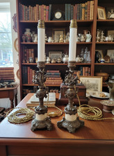 Paire candélabre chandelier d'occasion  Montrouge