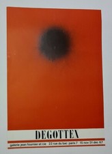 Degottex abstraction rouge d'occasion  Paris IV