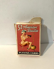 Vintage risque playing for sale  Raritan