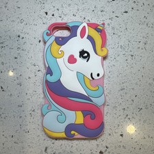 iPhone 6G/7G/8G - Capa de borracha de silicone macia coração rosa unicórnio meninas comprar usado iPhone 6G/7G/8G - Capa de borracha de silicone macia coração rosa unicórnio meninas comprar usado  Enviando para Brazil