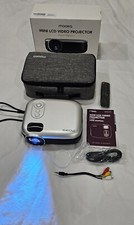 Mini projetor de filme externo MOOKA, 1080p 7500L com pacote de bolsa comprar usado  Enviando para Brazil