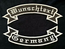 Patch aufnäher wunschtext gebraucht kaufen  Fellbach