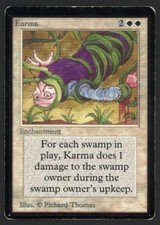 ***Beta Karma*** MTG Beta Magic Kid Icarus comprar usado  Enviando para Brazil