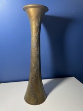 Vaso vintage Heintz 17,5 pol. prata em bronze. Marcado 3625 A comprar usado  Enviando para Brazil