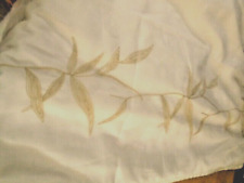 Voile embroidered curtains for sale  MARKET DRAYTON