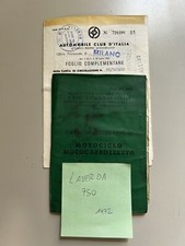Libretto circolazione foglio usato  Rosate