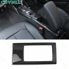 Para Audi A3 S3 RS3 14-21 ABS console médio de fibra de carbono apoio de braço caixa painel acabamento comprar usado  Enviando para Brazil