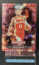 Usado, 2022-23 Panini Red Cracked Ice Free Parking Prizm Monopoly #PS4 Trae Young Hawks comprar usado  Enviando para Brazil